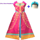 Film Mädchen Kind Sommer Jasmin Prinzessin Tanzkleid Kinder Aladdin Halloween Party Performance Kostüm Top Rock Hose Set