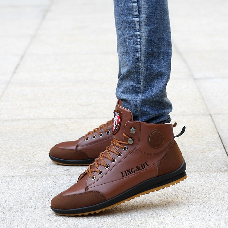 New Men Boots Fashion Men&