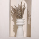 Nordic Ins Creative Ceramics Vase Home Ornaments White Vegetarian Flower Pot Vases Home Decorations Craft Gifts