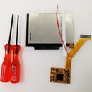 For GBA SP LCD Screen  for Nintend Gameboy advance  GBA SP IPS LCD Backlight Screen High Brightness Laminated Display LCD Set