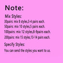 30/50/100/200Pairs Wholesale 25mm 3D Mink Eyelashes 5D Mink Lashes Packing In Tray Label Makeup Dramatic Long Mink Lashes