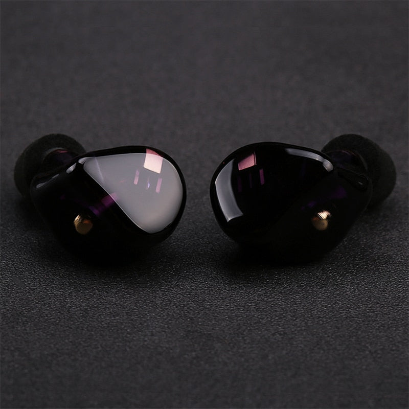 OPENHEART Resin Earbuds with Mmcx Good-looking HIFI High Quality Audio Wired Headphone Headset In-ear Earphones Bass Earpieces