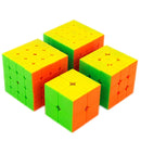 MoYu cubes Meilong 2345 Gift Box 4in1 MoYu Profissional Magic cube 2x2 3x3 4x4 5x5 Speed cube Puzzle cubo magico Educational Toy