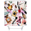 Customized Polyester Shower Curtain Abstract Mandala moon and star bathroom curtain Landscape bath curtain cortinas para bano