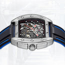 2020 new AILANG automatic mechanical men military luxury brand-name business hollowed out waterproof gents watches Rubber strap