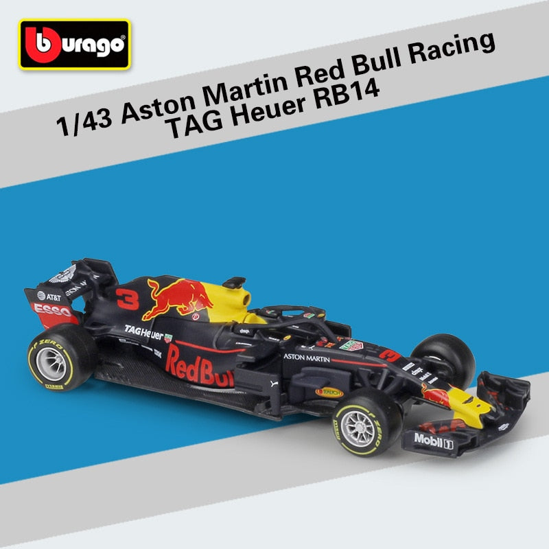 Bburago 1:43 Mercedes-Benz Team Lewis Hamilton W10-44 SF90 RB F1 Rennformelauto Statische Simulation Modellauto aus Druckgusslegierung