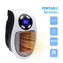 Electric Warmer Mini Fan Heater 500W Portable Wall Heater Ceramic Heating Radiator Body Hand Warmer Fan for Home Office
