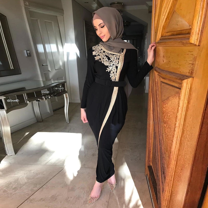 Robe Vetement Femme Abaya Dubai Turkey Muslim Fashion Dress Islam Clothing Dresses Abayas For Women Vestidos Musulman De Mode