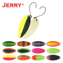 Jerry Serpent Micro Fishing Spoons Brass Wobbler Lake Area Trout Chub Perch Metal Lures Baubles