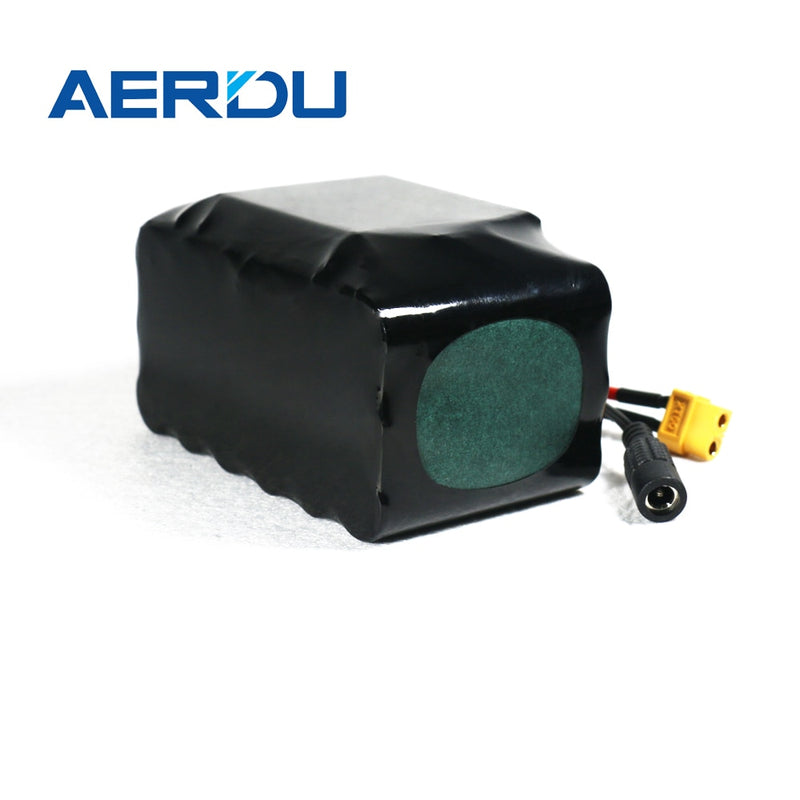 AERDU 3S6P 12V 21Ah 40A BMS orline battery pack 18650 li-ion 3500mah cells XT60 DC5521 400Watt High Power Motor Scooter light