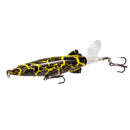 13cm 16g New Whopper Plopper Floating Popper Fishing Lure with Rotatable Soft Tail Artificial Hard Bait Swimbait Pesca