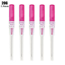25/50/100PCS 14G/16G/18G/20G/22G Gauge Piercing Needles I.V Catheter Sterilised Body Piercing Tattoo Needles Sewing Needles