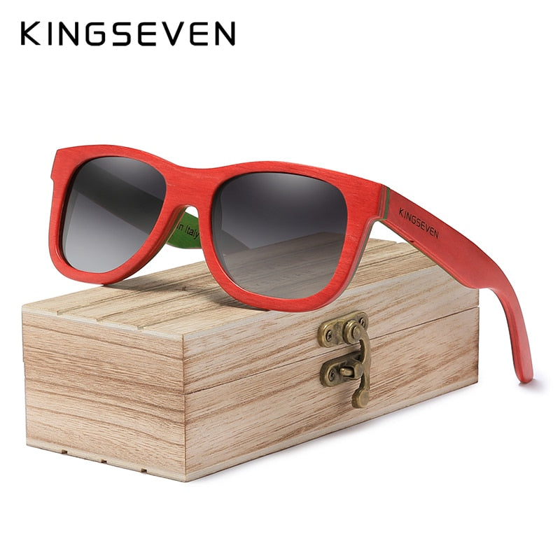 KINGSEVEN Handmade 2022 Natural Wooden Men&