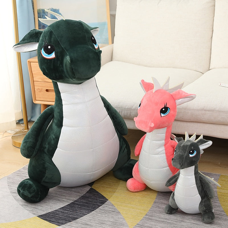 Niza caliente Giasnt lindo dinosaurio volador juguetes de peluche Animal relleno dragón muñecas de juguete para niños regalo de Navidad niña bebé presente