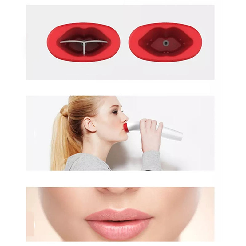 Dispositivo de relleno de labios de silicona, dispositivo de relleno eléctrico automático para labios, herramienta de belleza, labios más grandes y gruesos para mujeres