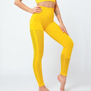 Conjunto de Yoga sin costuras para mujer, ropa de Fitness, conjunto de gimnasio de 2 piezas, Top corto, Leggings, conjunto deportivo para mujer, ropa de entrenamiento