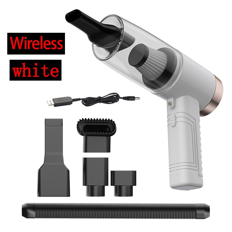 Handheld Wireless Car vacuum cleaner PortableHigh Powerful Cyclone auto vacume cleaner Wet And Dry Cleaner for Car Home Pet Hair