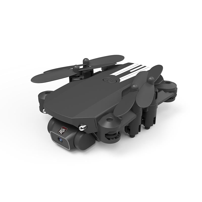 Mini RC Drone 4K HD Cámara Quadcopter WiFi Fpv presión de aire altitud mantener negro y plegable Control móvil Dron juguetes 2021