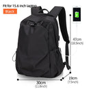 Mochila Heroic Knight para hombre, Mochila para ordenador portátil de 15,6 pulgadas, Mochila impermeable para viaje al aire libre, Mochila escolar para adolescentes