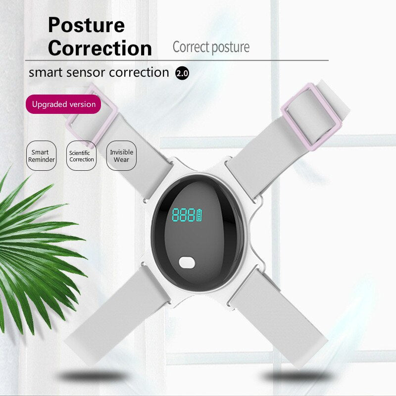 Smart Posture Corrector Adjustable Back Correction Belt Anti-Hunch Back Sitting Position Correction Invisible Humpback Corrector