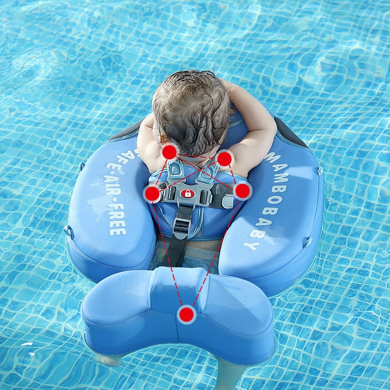 Mambobaby, flotador para bebé, anillo de natación tumbado, boya no inflable, anillos de natación para la cintura, flotadores para piscina, accesorios, juguetes, entrenador de natación