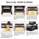 LAIMENG Vacuum Sealer Packaging Machine For Food Storage Household Vacuum Food Packer Sous Vide Vacuum bag Rolls S293