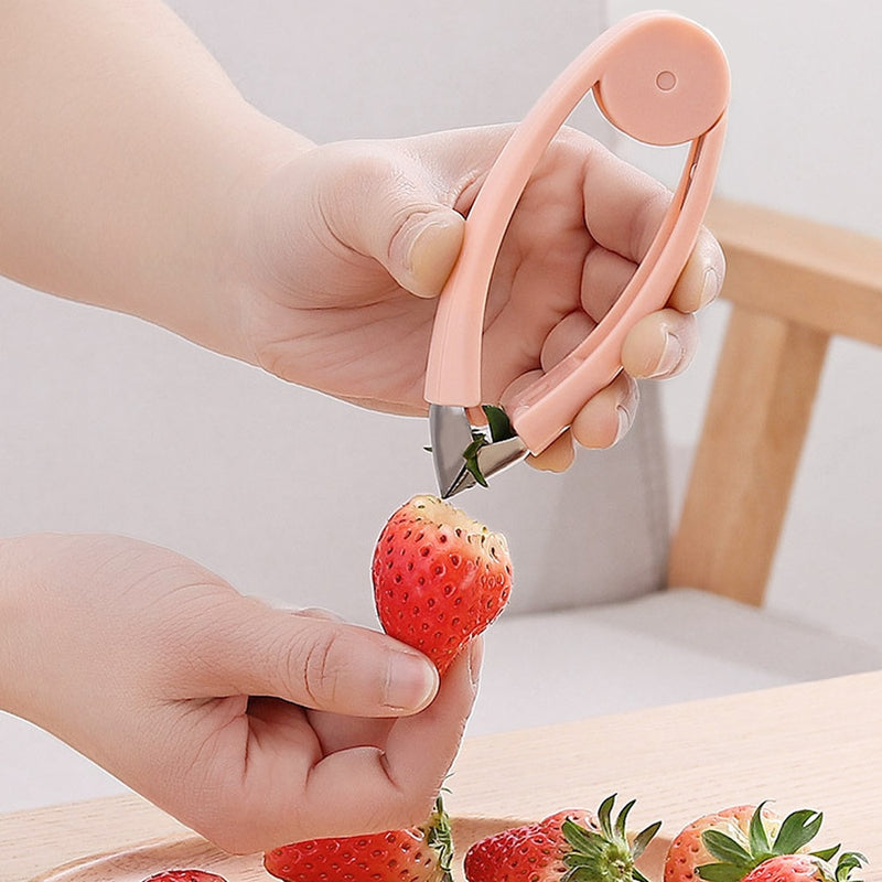 Strawberry Steel Pineapple Eye Peeler Fruit and vegetable Practical Seed Remover Clip Fruit Tools Kitchen Gadgets