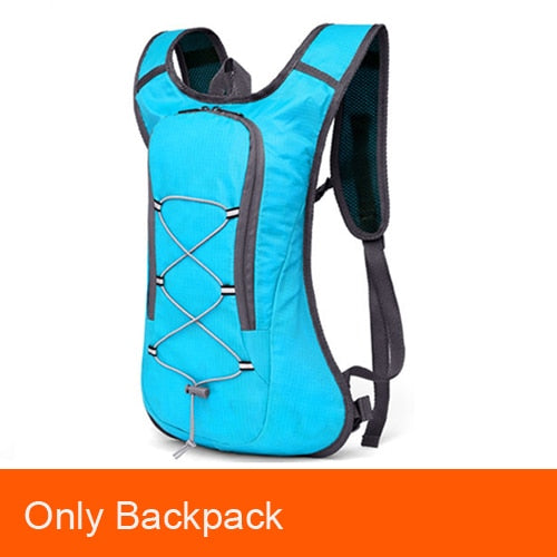 Mochila ultraligera transpirable para bicicleta, chaleco para correr, bolsa para ciclismo, maratón, paquete de hidratación portátil, opción de bolsa de agua de 3L