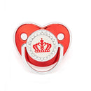 9 Farben Schnuller Babyparty Geschenk Bling Baby Dummy Silikon BPA frei Säuglingsnippel Neugeborene Schnuller für Babys Ich liebe Mama Papa