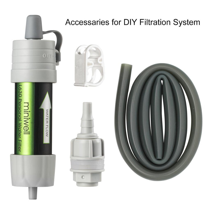 Miniwell survival water purifier for outdoor sport,activities and travel