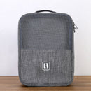 3 Layers Travel Shoe Bag Portable Organizer Storage Pack Bag 3 Pairs Shoes Fit For Trolley Case Travelling Luggage Handbag XA48C