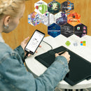 GAOMON M10K PRO 10 x 6.25 Inches Art Digital Graphic Tablet for Drawing Supports Tilt &amp; Radial Function with 10 Shortcut Keys