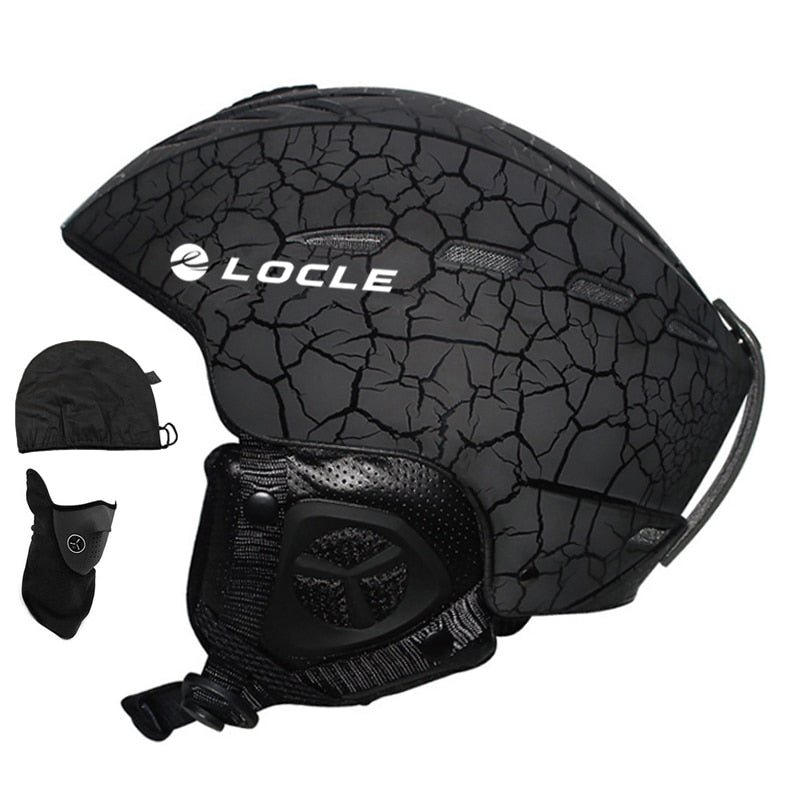 LOCLE CE Certification Skiing Helmet Women Men Ski Helmet Men Professional Skating Skiing Skateboard Helmet Snow Sports Helmets