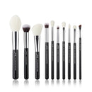 Jessup 10pcs Makeup Brushes set Foundation Powder Definer Shader Eyeshadow Eyeliner Eyebrow Kисти для Mакияжа T223