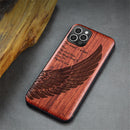 For iPhone 12 Pro Case Boogic Original Wood funda iPhone 12 mini wood Cover Phone Case For iPhone 12 Pro Max