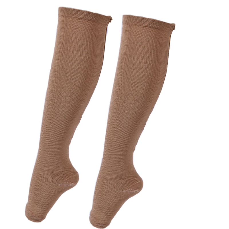 Men Burn Fat Zipper Socks Compression Slim Sleeping Beauty Leg Shapper Socks Prevent Varicose Veins Sport Socks for JACKSON DIAS