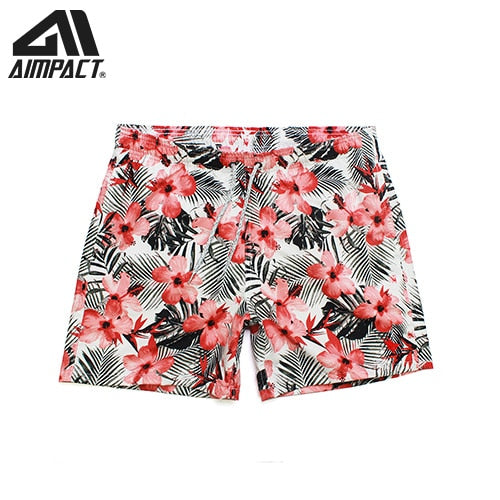 Tropical Summer Holiday Beach Swimming Short Trunks Fast Dry Men&