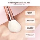 Juego de brochas de maquillaje Jessup, envío directo, perla, blanco, rosa y oro, herramientas cosméticas para maquillaje, definidor de polvo de sombra de ojos, 6-25 uds.