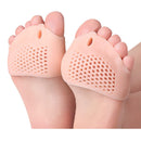 Silicone Forefoot Pads Pain Relief Inserts Pads Toe Separator Soft Gel Insoles Finger Toe Protector Foot Care High Heels Pads