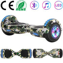 Hoverboard 6.5 Inch Bluetooth Speaker Self Balancing Electric Scooters LED Lights Smart Two Wheels Hover Board Key For Kids Gift