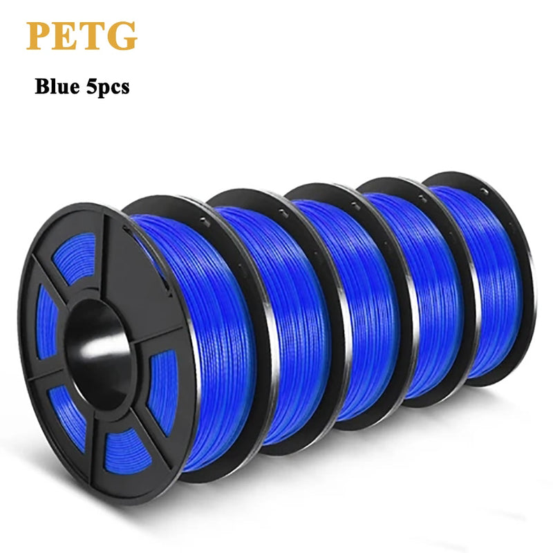 SUNLU PETG 3d Filament 1.75mm For 3D Printer PETG Filament 5rolls/set Dimensional Accuracy +/-0.02mm