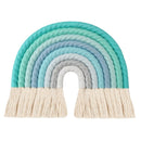 Nodic Style 8 Lines Hand-woven Rainbow Macrame Tapestry Baby Boys Baby Girls KIds Room Decor Wall hanging Decor Toys Home Decor