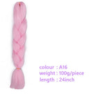 Black Star Hair Ombre Jumbo Extensiones de cabello trenzado Trenzas retorcidas de 24 pulgadas Fibra de cabello sintético para trenzado retorcido para mujeres