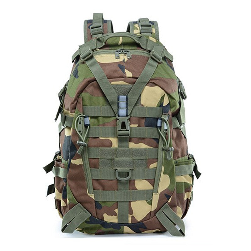 40L Camping Wanderrucksack Männer Militärische Taktische Tasche Outdoor Reisetaschen Armee Molle Kletterrucksack Wandern Sac De Sporttasche