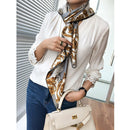 Fabulous Print 100% Twill Silk Scarf Shawl Womens Fashion Head Scarves Hijab 88*88cm