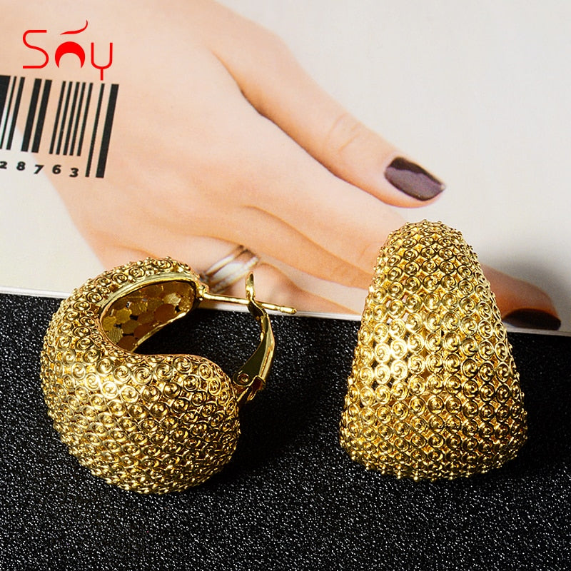 Sunny Jewelry Fashion Jewelry 2021 New Design Clip Earrings For Women High Quality Classic Jewelry For Daily Wear Anniversary