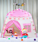 Baby Princess Game House Flowers Blossoming Boy Girl Oversized House Folding Game tent Kids Indoor Outdoor Castle Tent Gifts