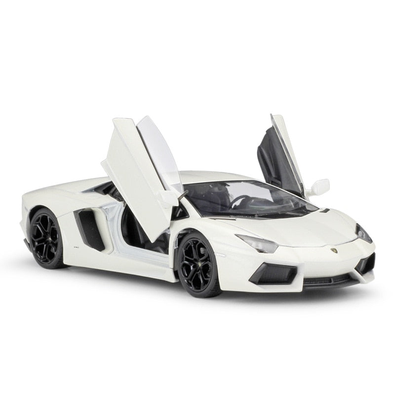 WELLY 1:24 Lamborghini Aventador LP700-4 Auto Legierung Sportwagen Modell Diecast Heckautoräder Spielzeug für Kinder