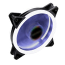 120mm PC Computer Case Fans Ultra Silent LED cooling fan 12VDC 3P IDE 4Pin radiator CPU cooler Fan w/ Anti-Vibration Rubber