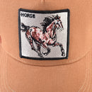 New Fashion Baseball Caps Men Women Snapback Mesh Baseball hats With Horse Embroidery Patch Trucker Casquette Summer Visor Caps